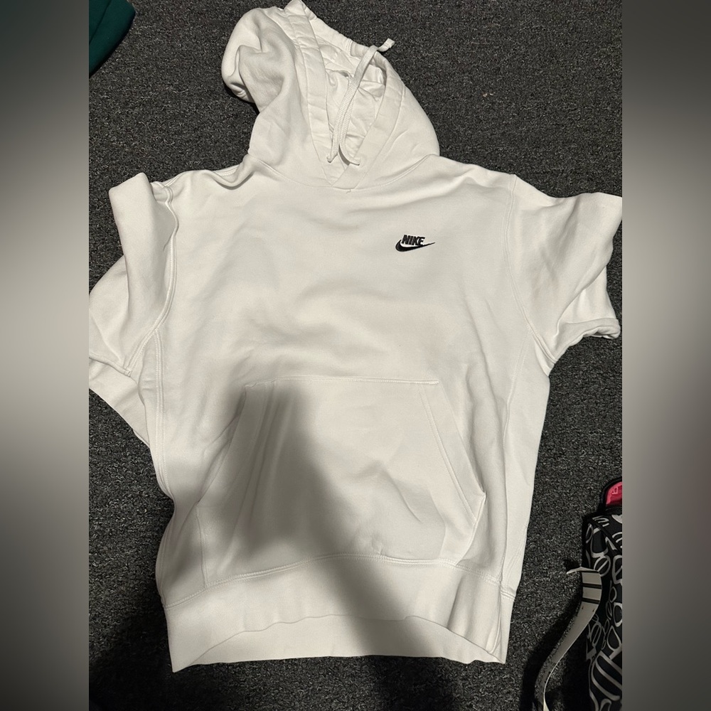 White Nike sweater